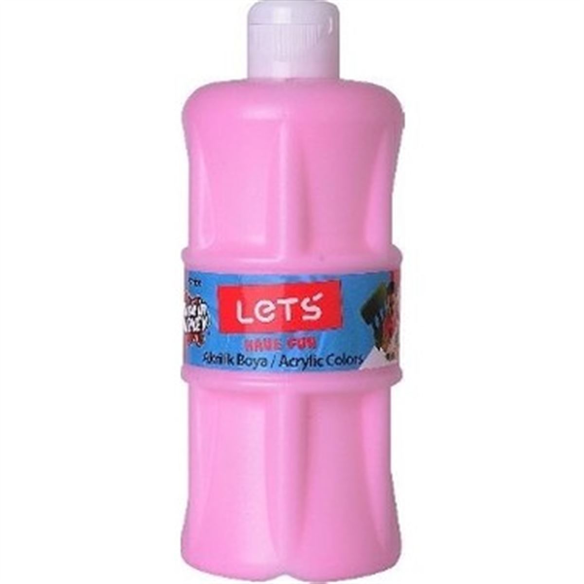 LETS AKRİLİK BOYA 500 ML PEMBE L-5304 1