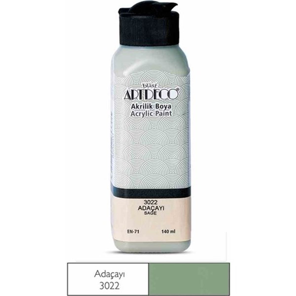 ARTDECO AKRİLİK BOYA 140 ML ADAÇAYI 3022 1
