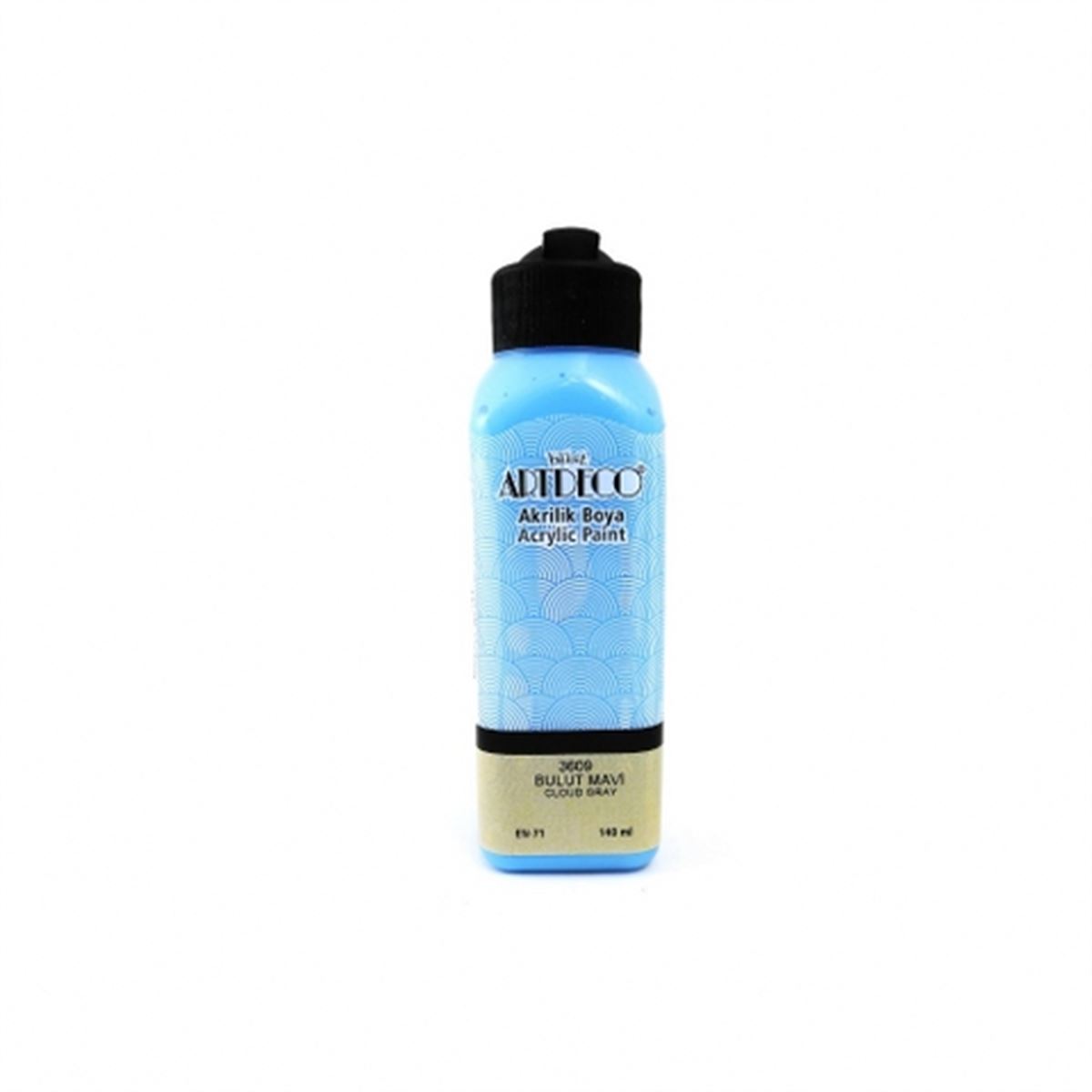 ARTDECO AKRİLİK BOYA 140 ML BEBEK MAVİ 3679 1