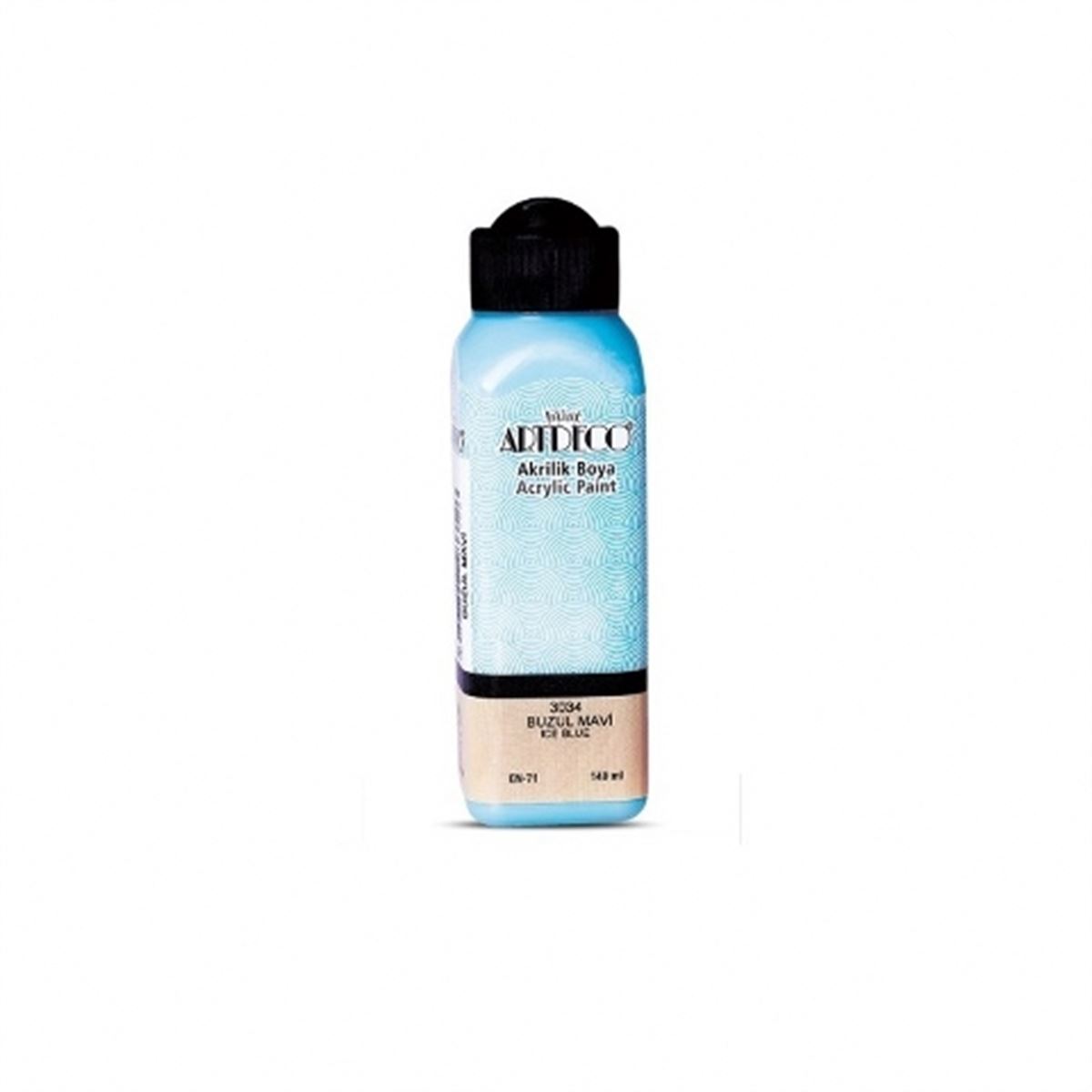 ARTDECO AKRİLİK BOYA 140 ML BUZUL MAVİ 3034 1
