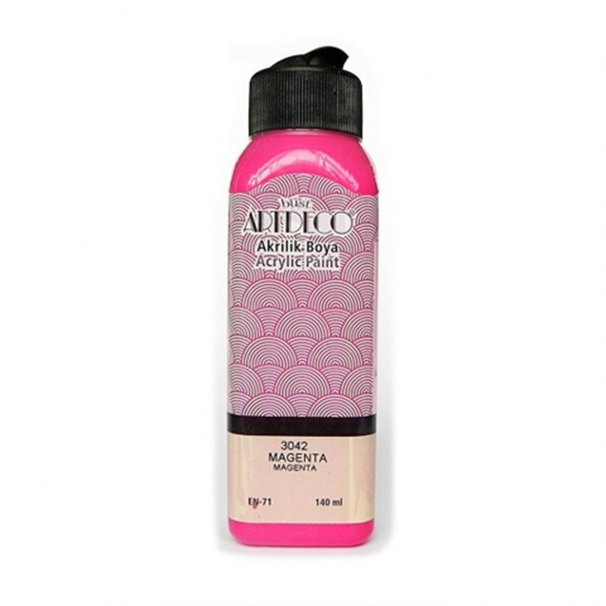 ARTDECO AKRİLİK BOYA 140 ML MAGENTA 3042 1