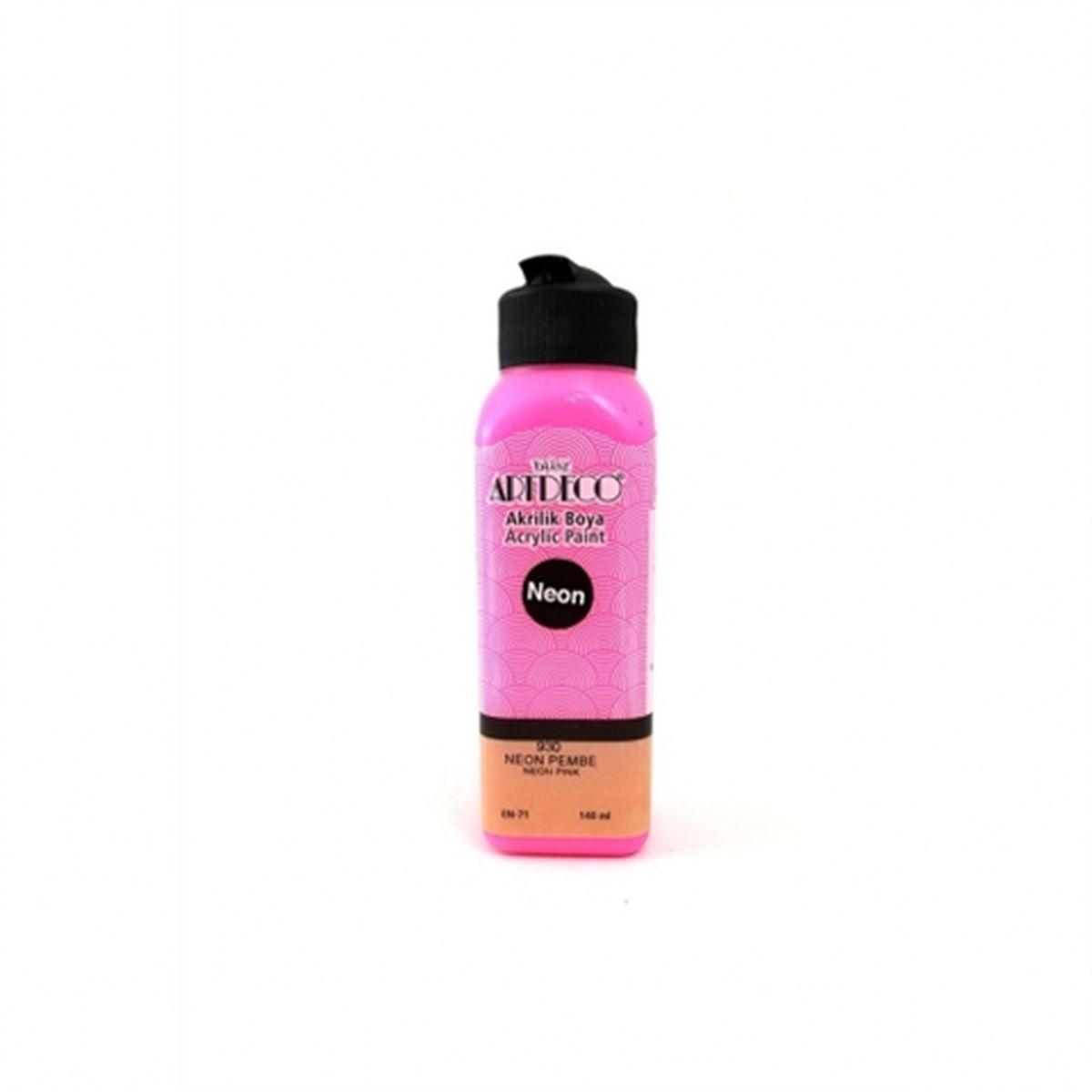 ARTDECO AKRİLİK BOYA 140 ML NEON PEMBE 930 1