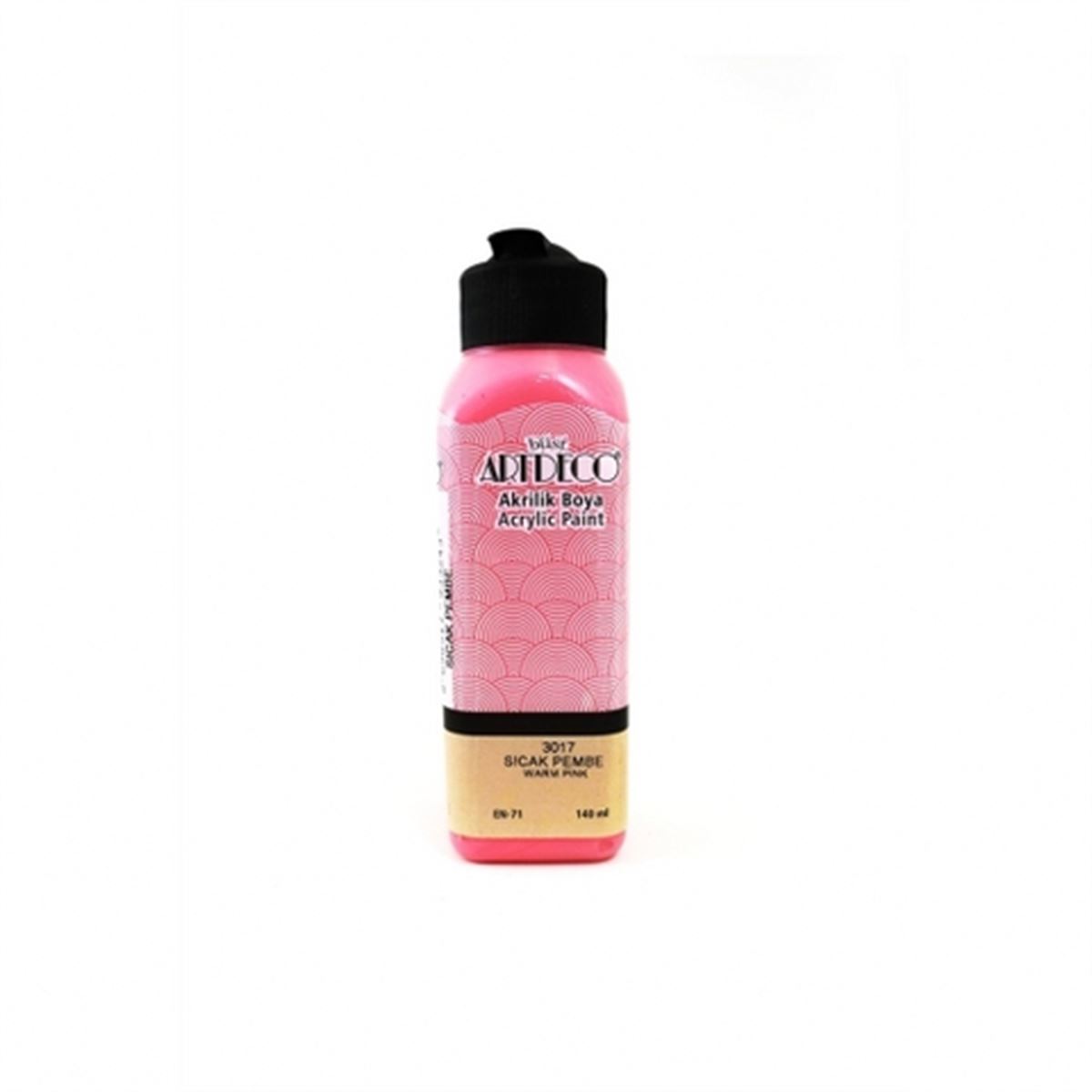 ARTDECO AKRİLİK BOYA 140 ML PEMBE 3604 1
