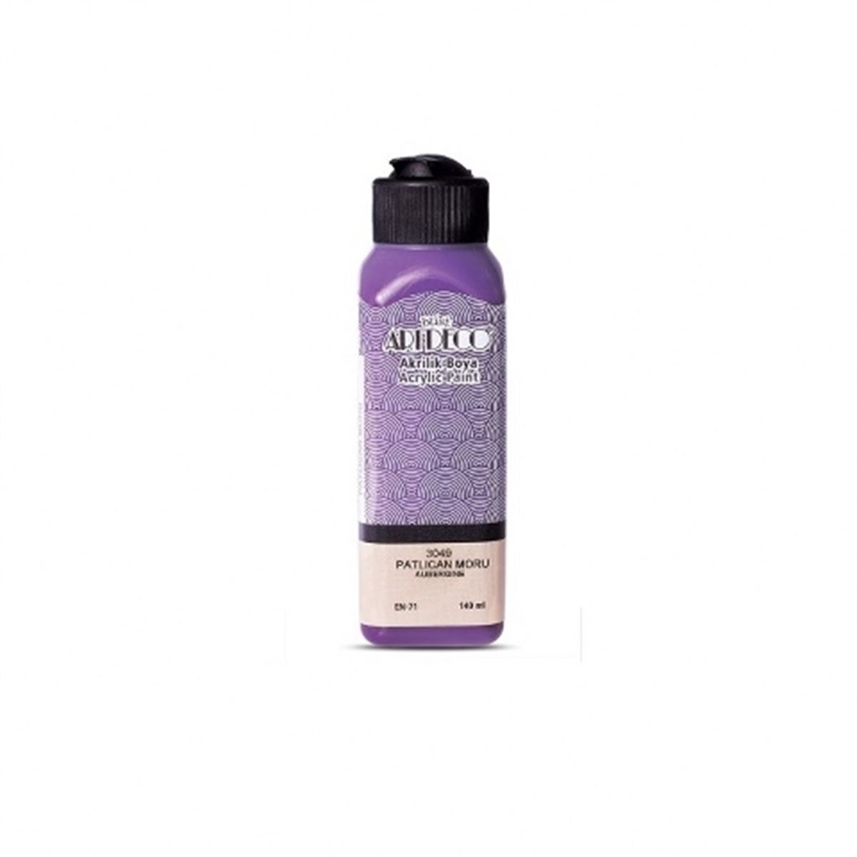 ARTDECO AKRİLİK BOYA 140 ML PATLICAN MORU 3049 1
