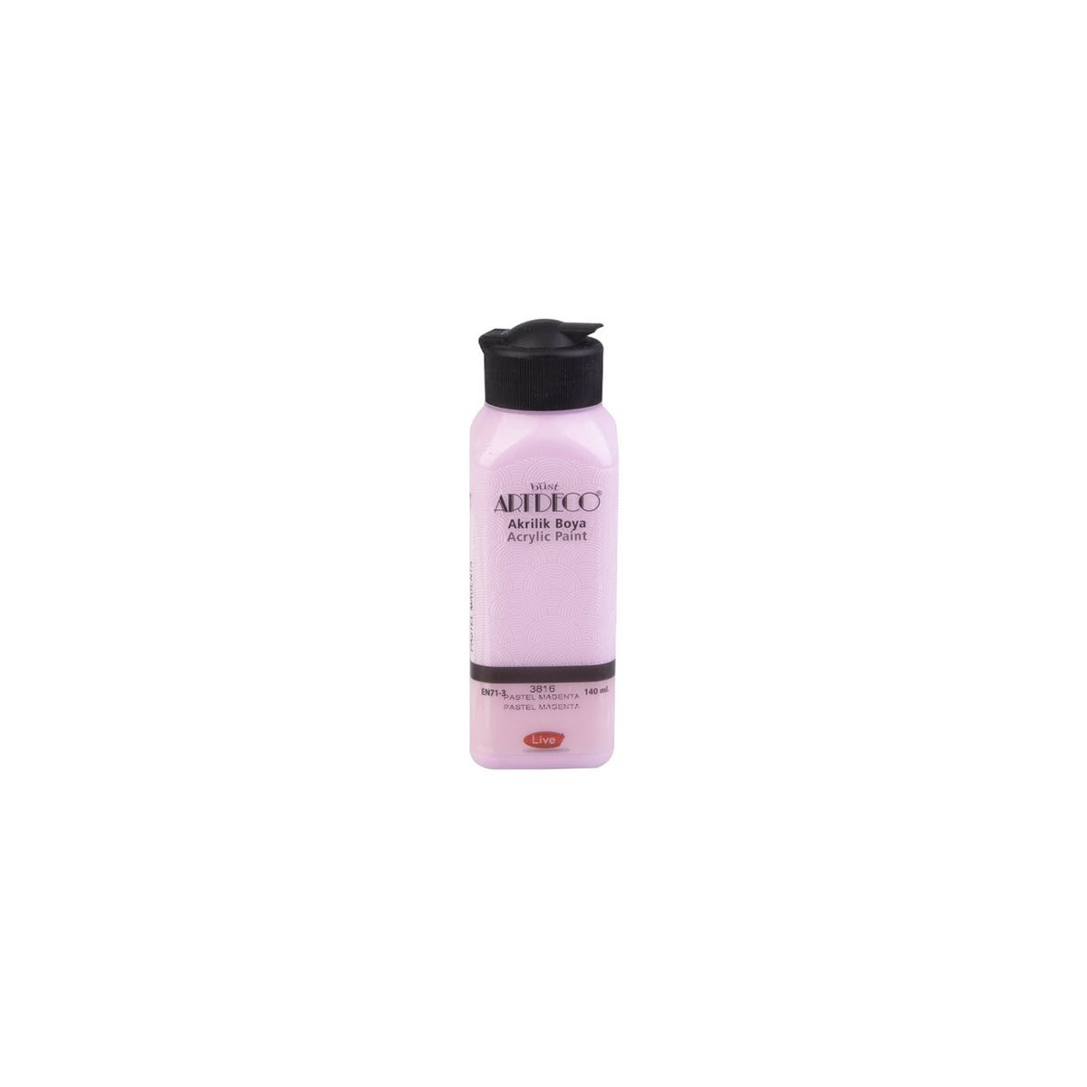 ARTDECO AKRİLİK BOYA 140 ML PASTEL MAGENTA 3816 1