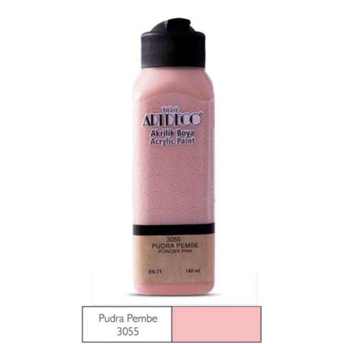 ARTDECO AKRİLİK BOYA 140 ML PUDRA PEMBE 3055 1