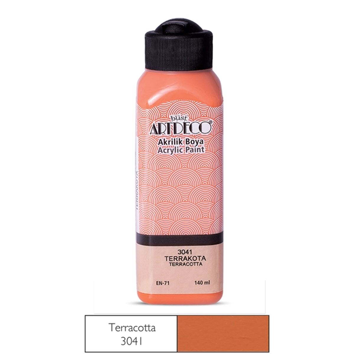 ARTDECO AKRİLİK BOYA 140 ML TERRAKOTA 3041 1