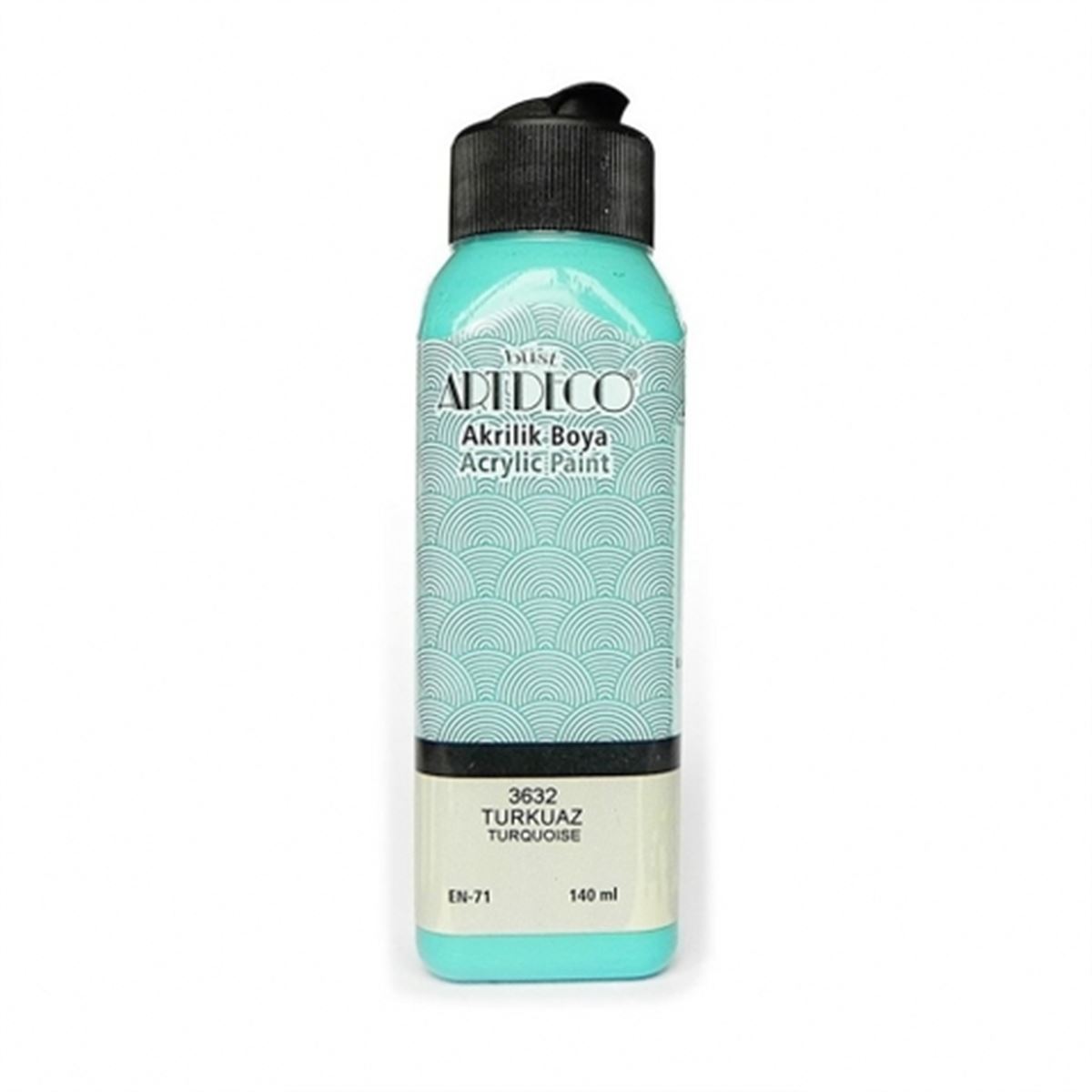 ARTDECO AKRİLİK BOYA 140 ML TURKUAZ 3632 1