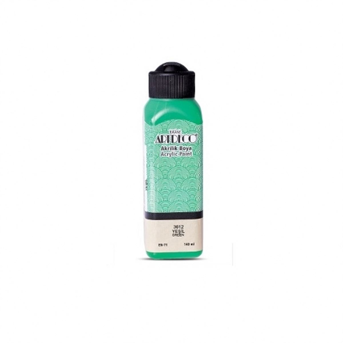 ARTDECO AKRİLİK BOYA 140 ML YEŞİL 3612 1