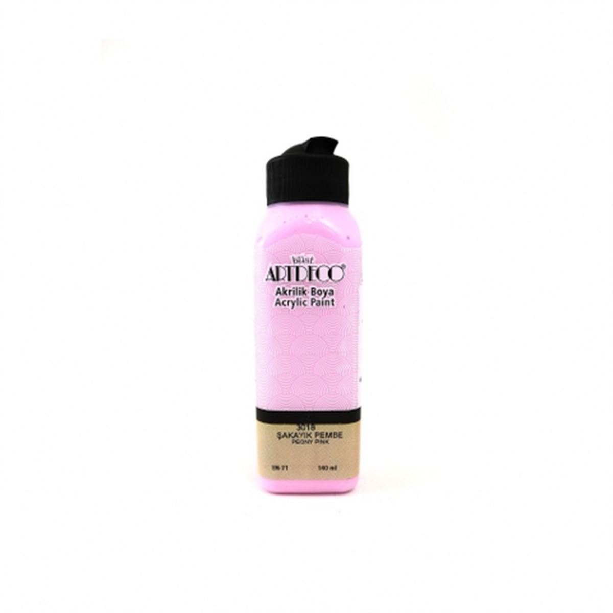 ARTDECO AKRİLİK BOYA 140 ML ŞAKAYIK PEMBE 3018 1