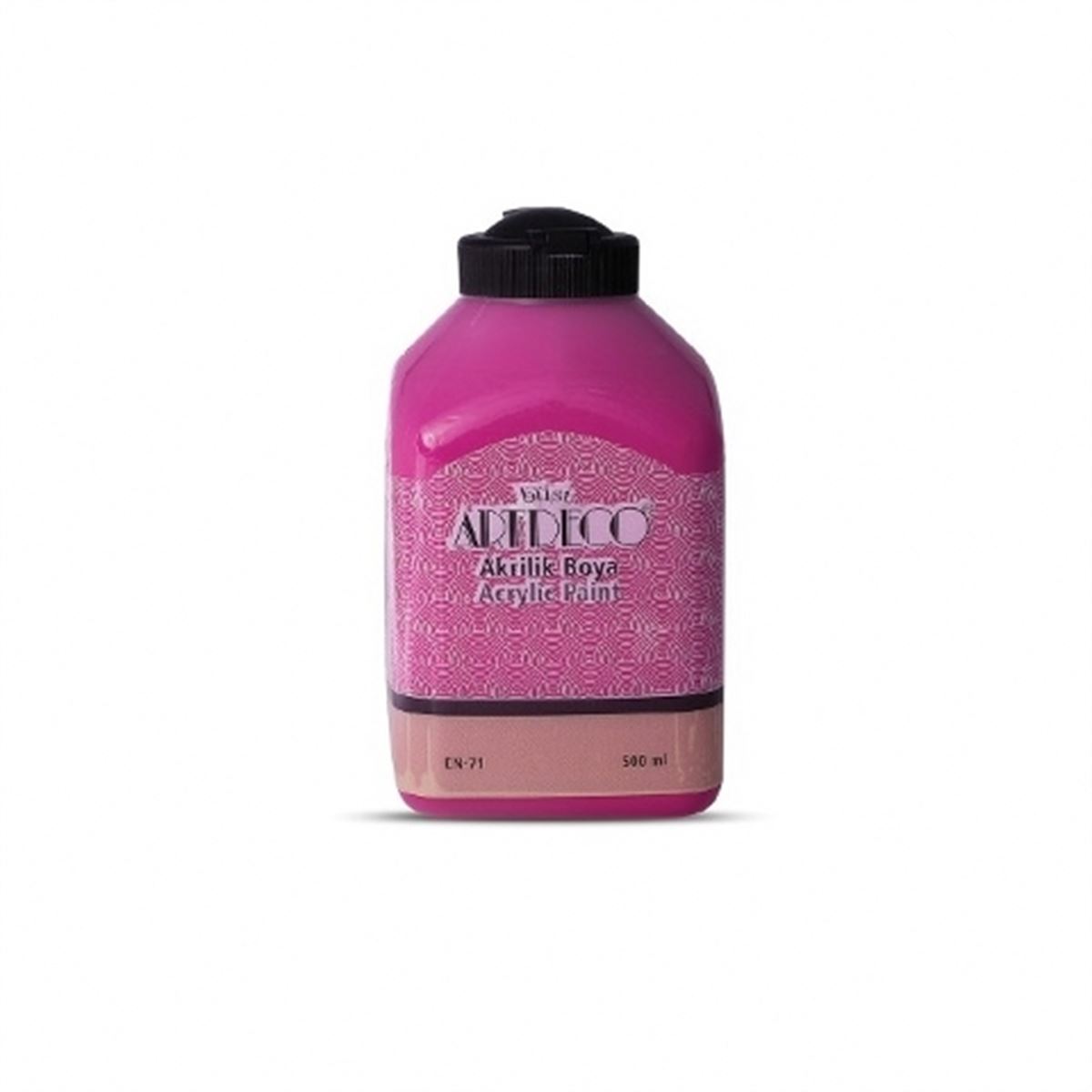 ARTDECO AKRİLİK BOYA 500 ML FUŞYA 3653 1