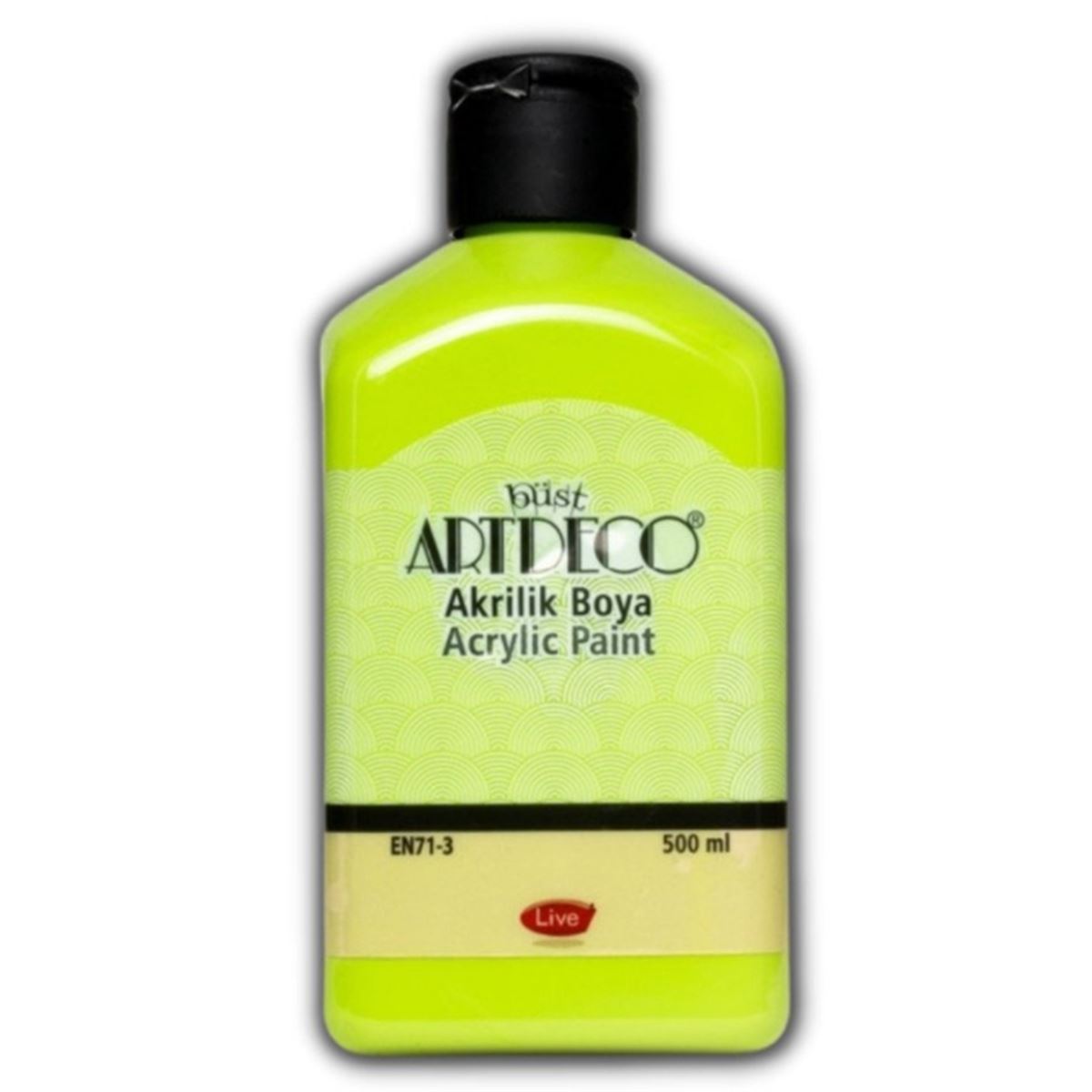 ARTDECO AKRİLİK BOYA 500 ML FISTIK YEŞİLİ 3659 1