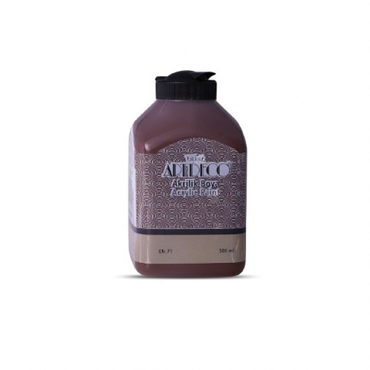 ARTDECO AKRİLİK BOYA 500 ML KAHVERENGİ 3615 1