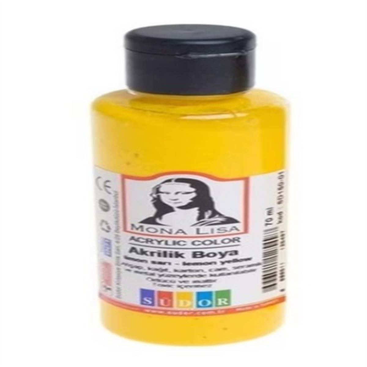 SÜDOR AKRİLİK BOYA 70 ML LİMON CHALKY SD170-02 1
