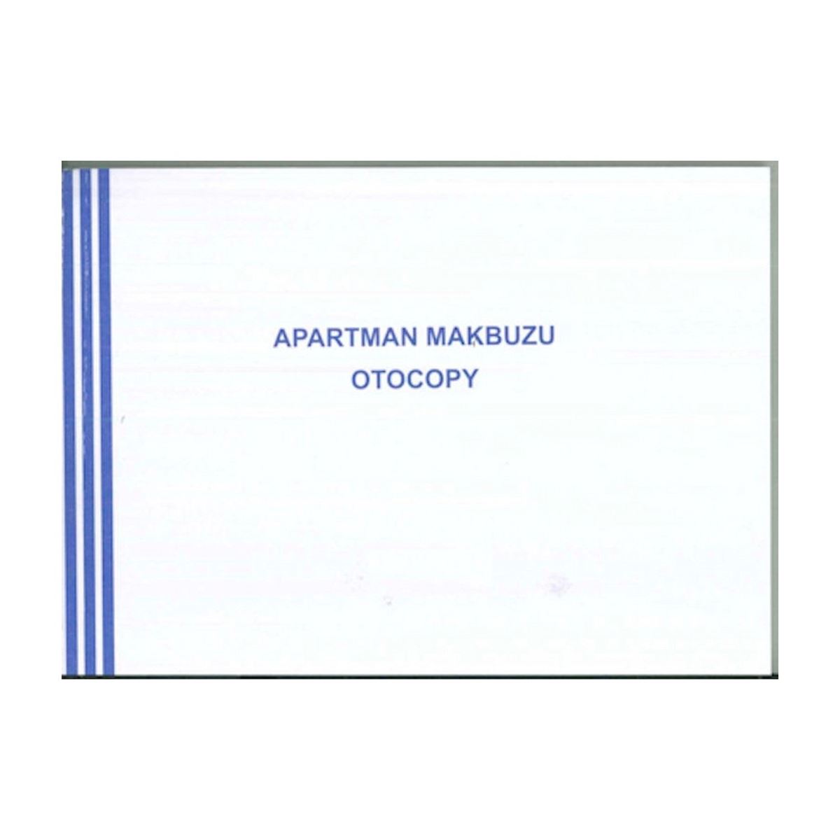 CEM APARTMAN MAKBUZU OTOKOPİLİ 2x50 2 NÜSHA 12 Lİ 1