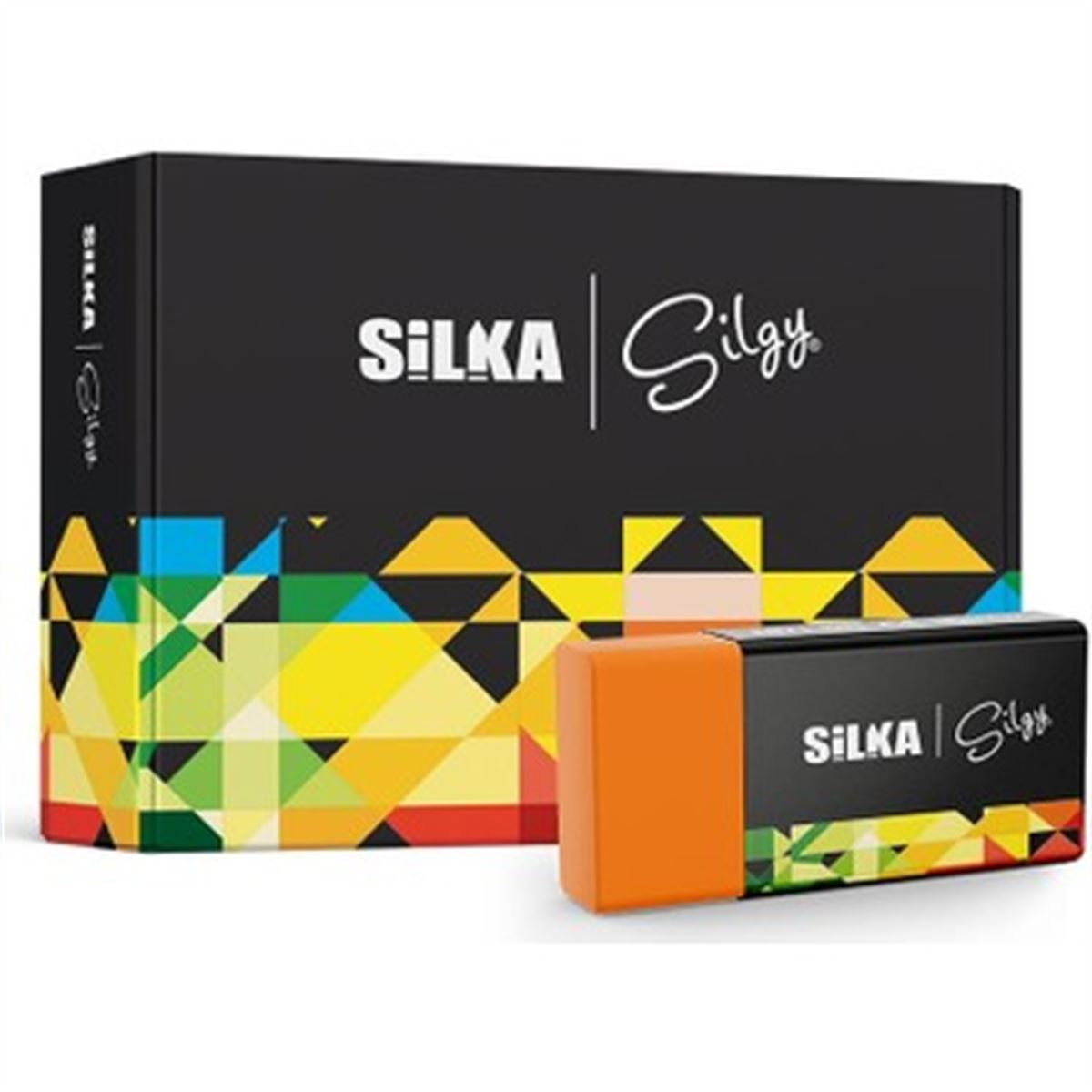 SİLKA SİLGİ ART7 PREMİUM TURUNCU 24 LÜ 1