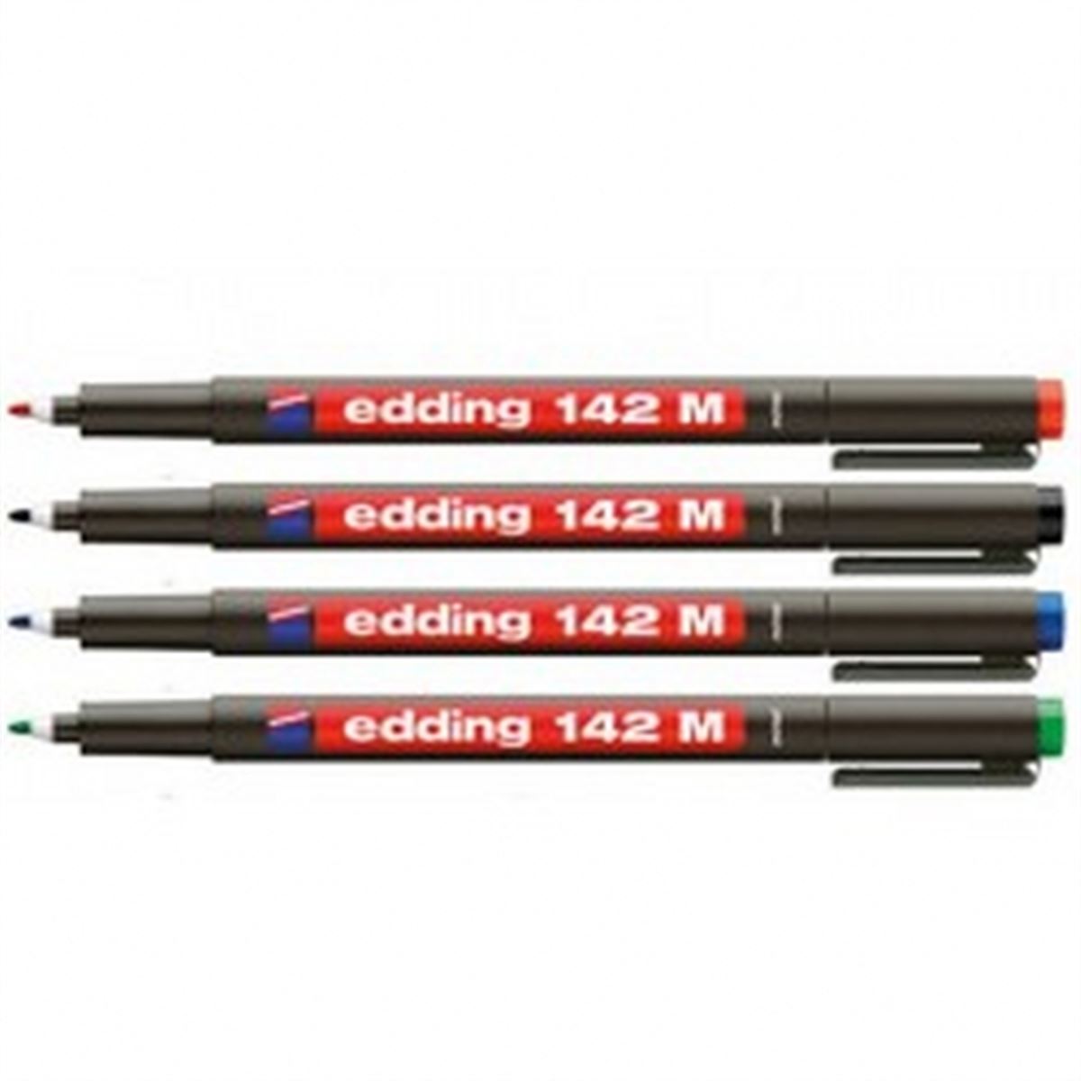 EDDING ASETAT KALEMI E-142-07 M KAHVE 10-LU 1