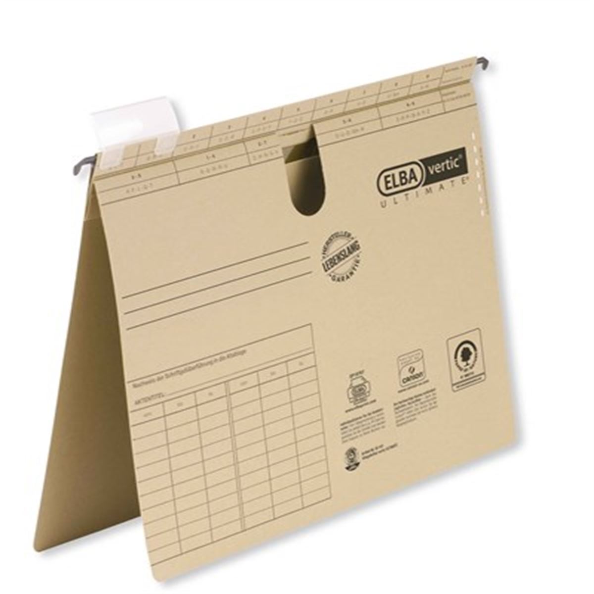 ELBA ASKILI DOSYA KRAFT TELLİ CHİC 52072 1