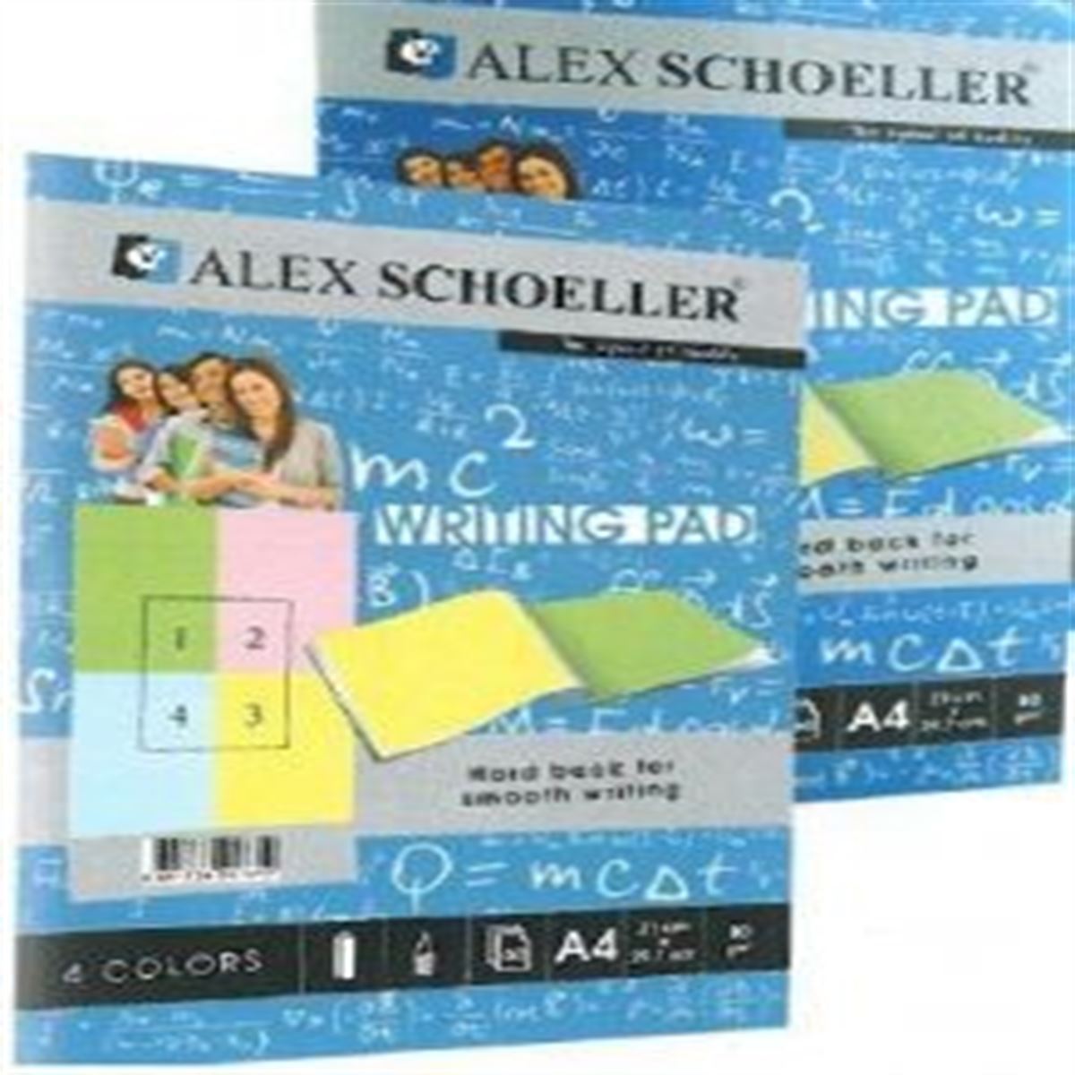 ALEX BLOKNOT RENKLİ A4 60 YP ÇİZGİLİ ALX-887 1