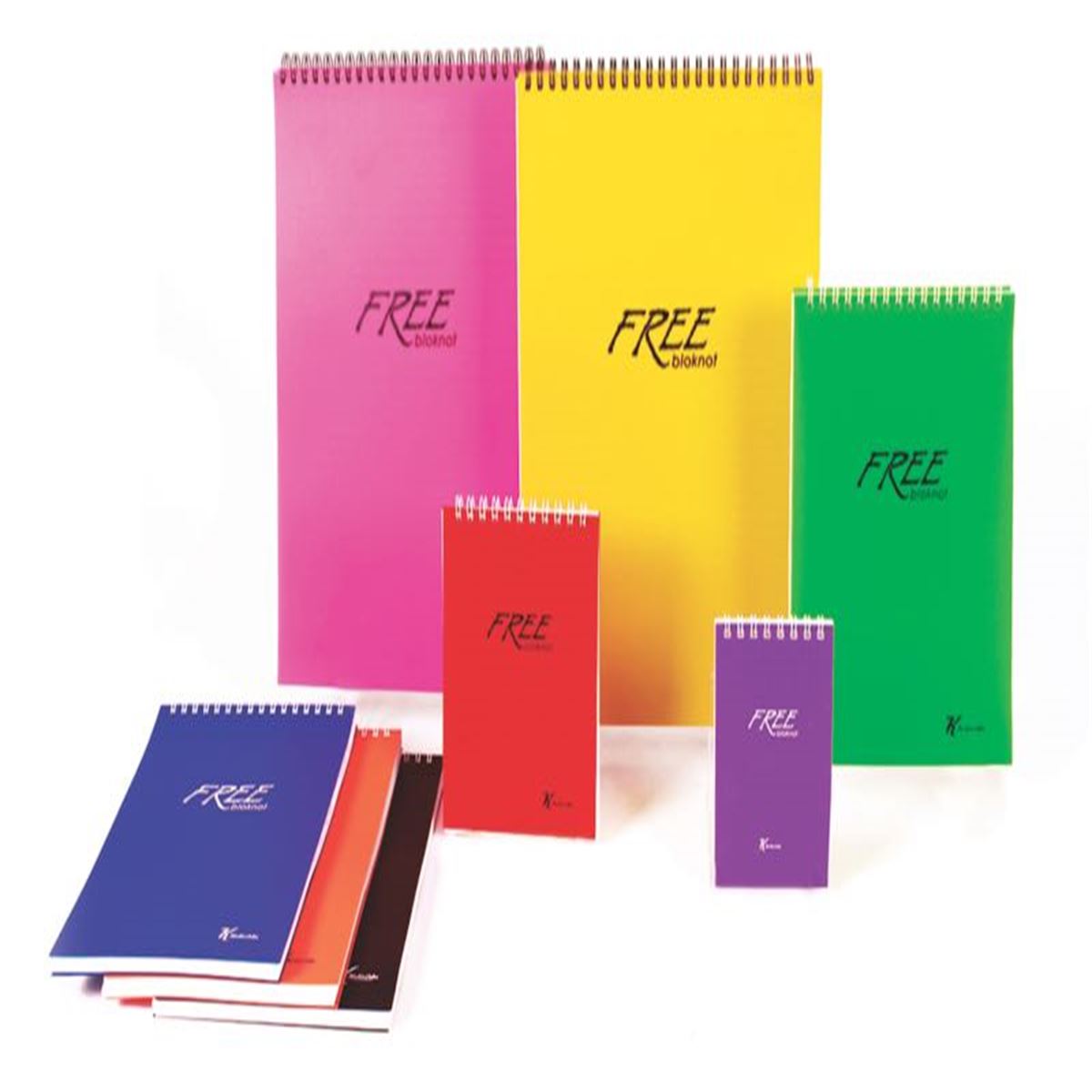 KESKİN FREE NOT DEFTERİ A6 SPİRALLİ PP KAPAK 80 YP ÇİZGİLİ 145211-99 1