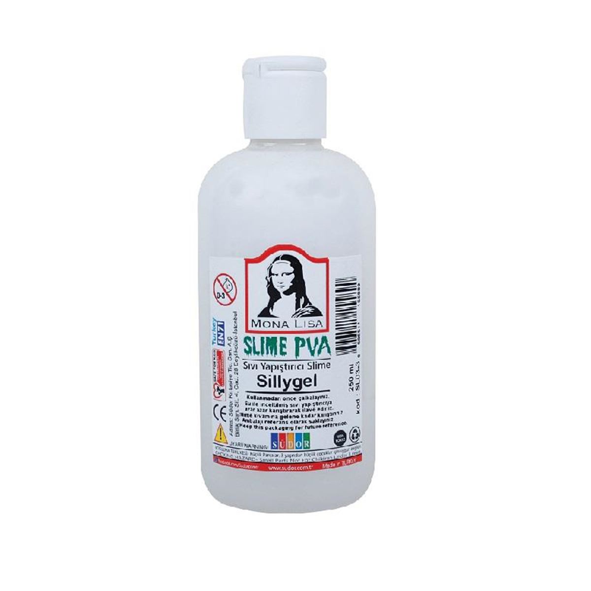 SÜDOR MONALİSA BORAKS SIVI SİLİYGEL 250 ML SL03-3 1