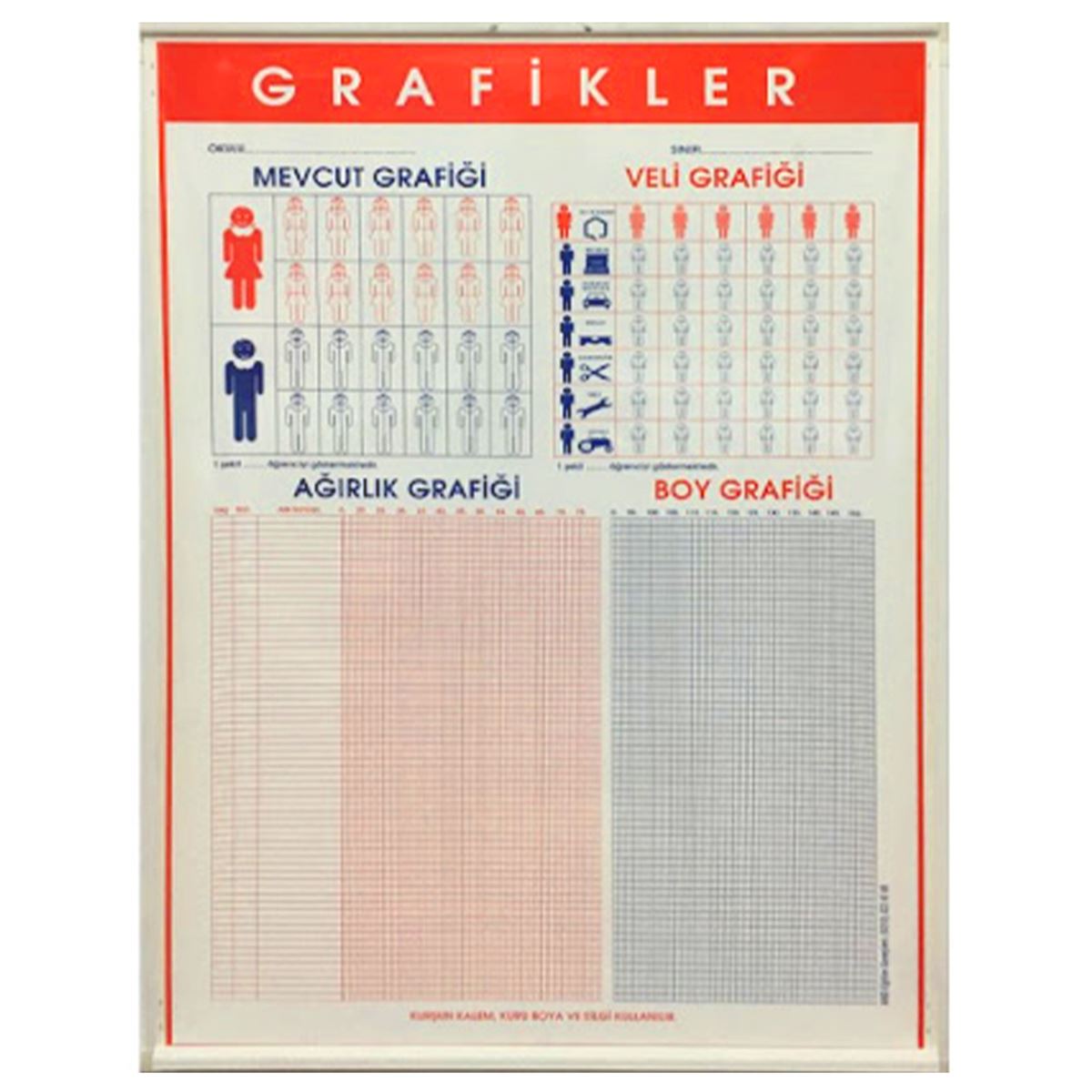 YALÇIN GRAFİKLER SET 50x70 BOY & VELİ & AĞIRLIK & MEVCUT GRAFİĞİ 1