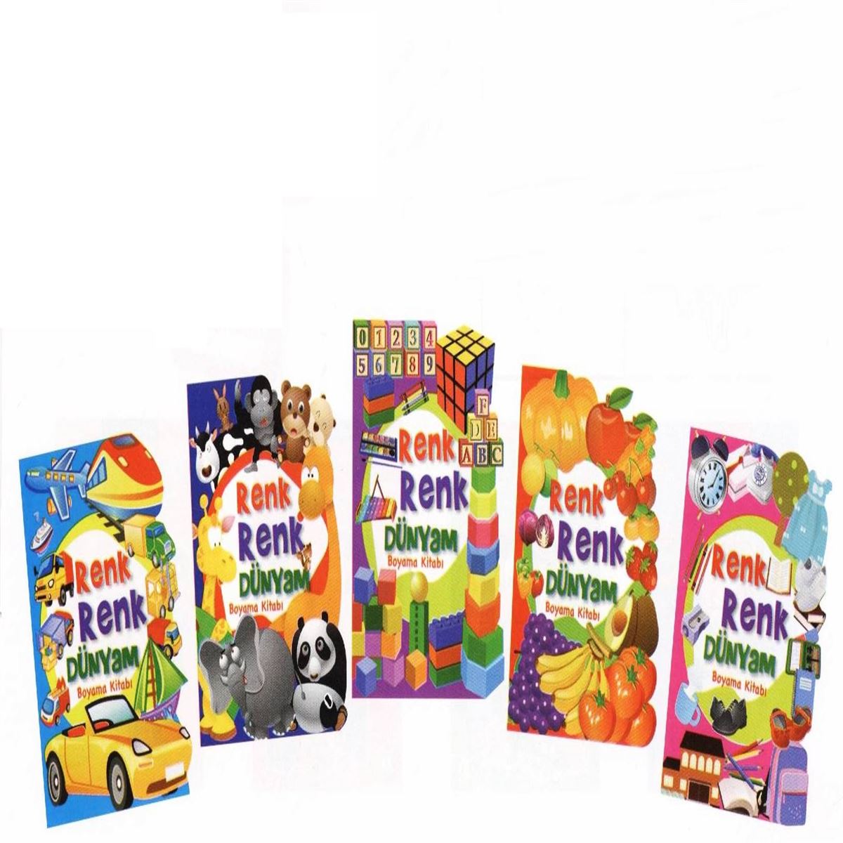 EMA BOYAMA RENK RENK DÜNYAM 5 Lİ 1