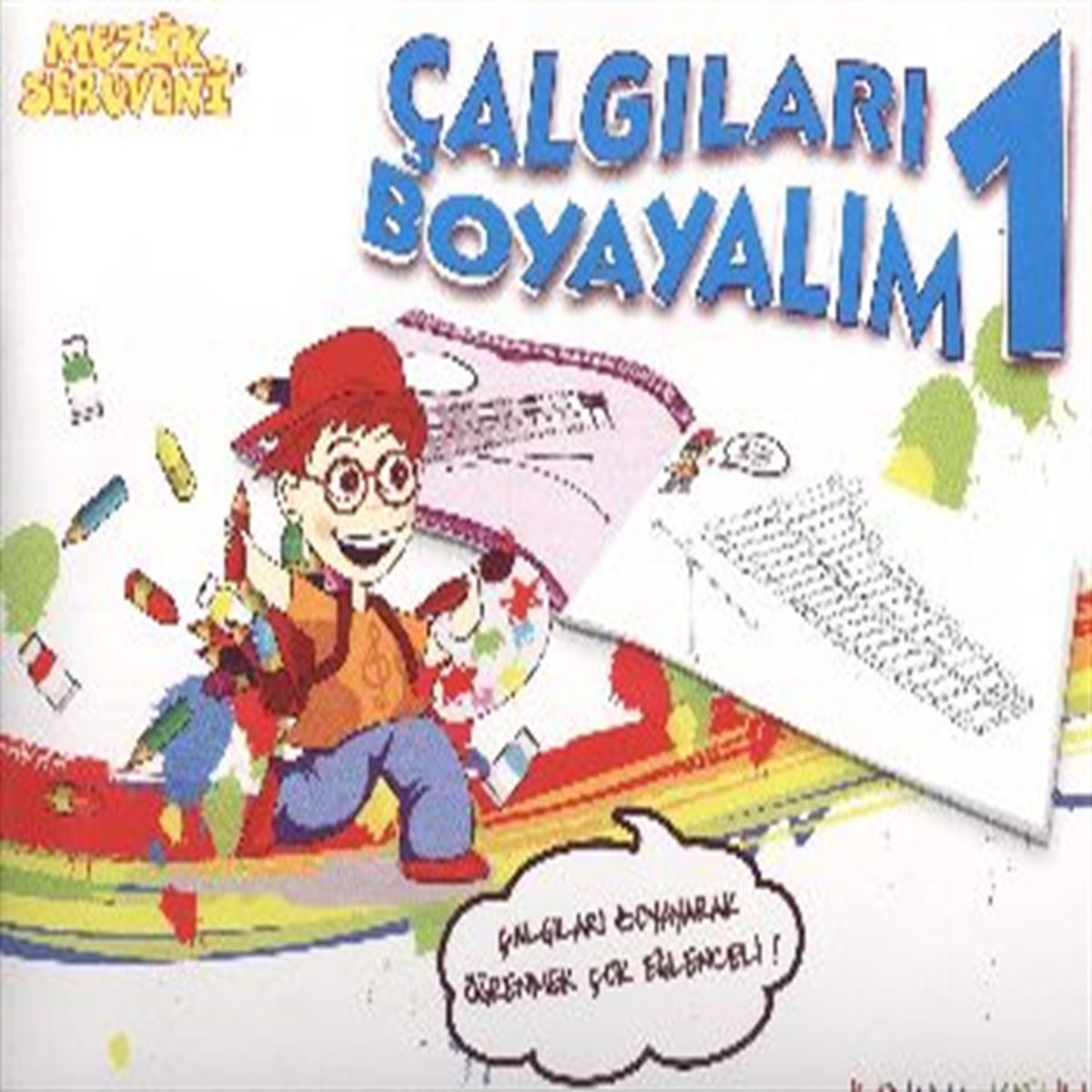 PORTE BOYAMA KİTABI ÇALGILARI BOYAYALIM-1 1