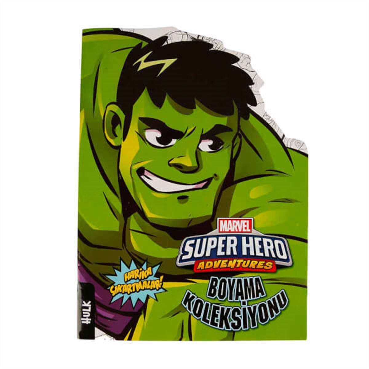 BETA BOYAMA MARVEL SÜPER HERO - HULK (ÇIKARTMALI) 1