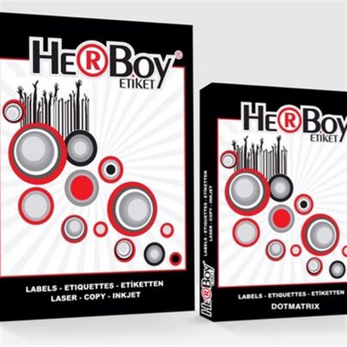 HERBOY BİLGİSAYAR ETİKETİ LASER 98x140 HB-198140 1