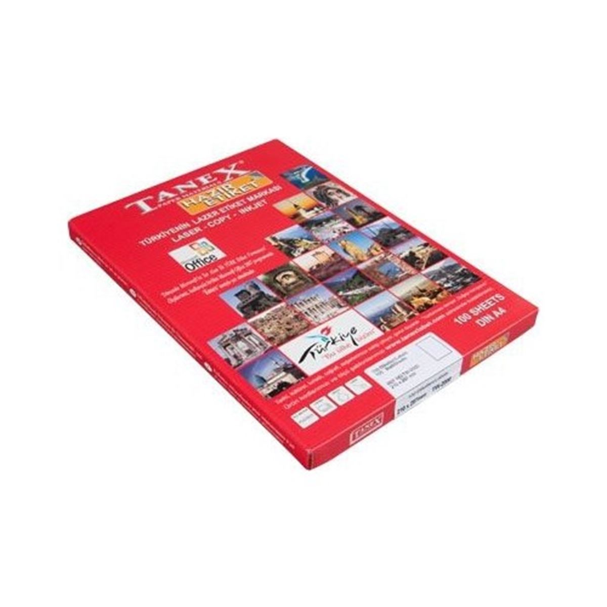 TANEKS BİLGİSAYAR ETİKETİ LASER 99,1x34 TW-2016 1
