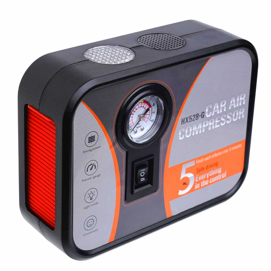 CAN SPORT KOMPRESÖR HX528 ARAÇ HAVA POMPASI ÇAKMAKLIK GİRİŞLİ 1