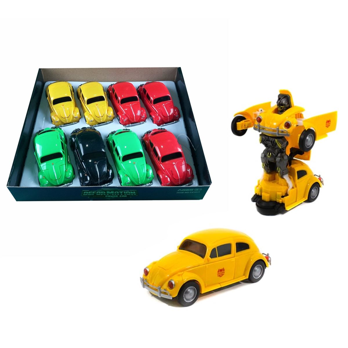 CANEM ROBOTA DÖNÜŞEN ARABA CX1611 8 Lİ 3+ 1