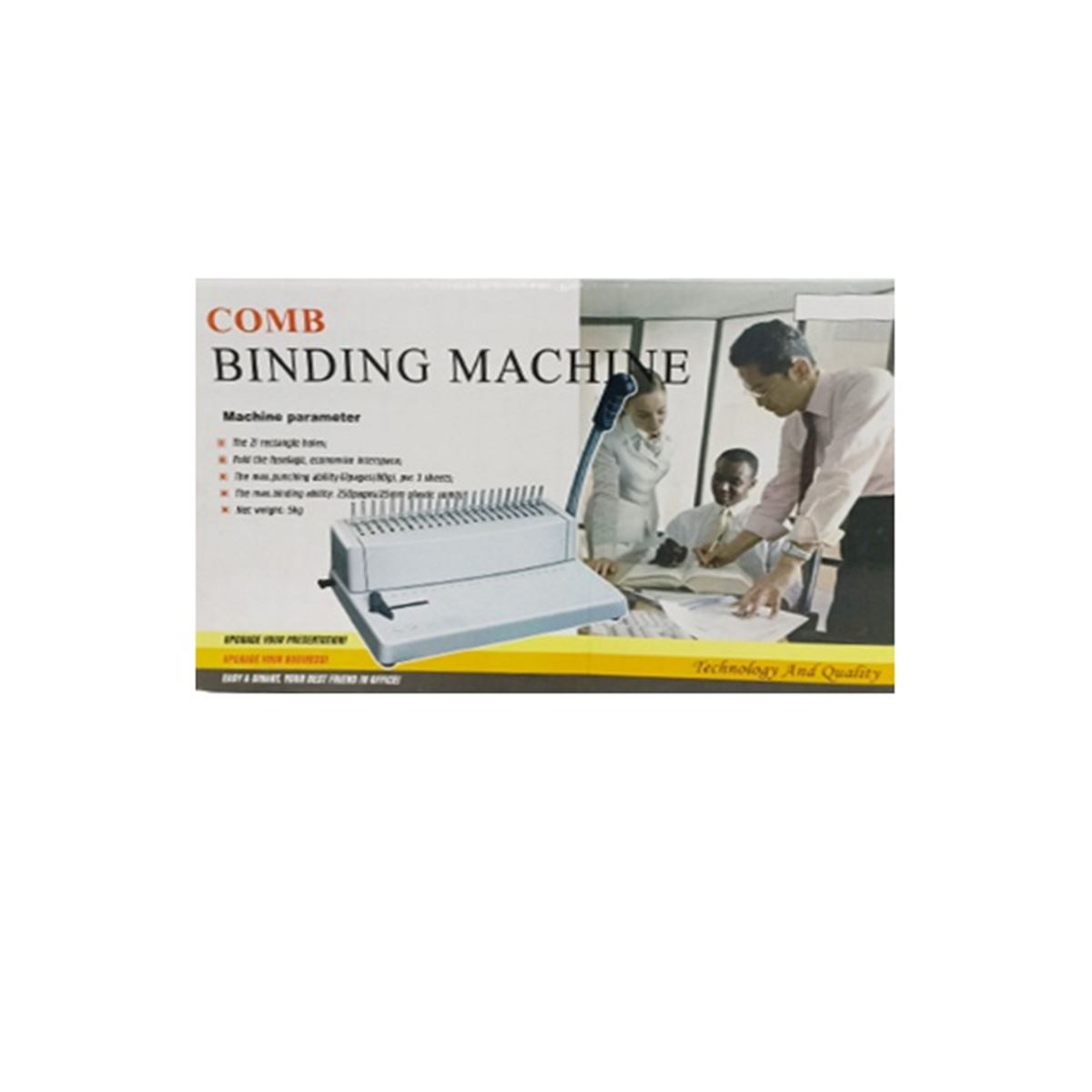 COMB BİNDİNG SPİRAL CİLTLEME MAKİNESİ YD-CM630 1