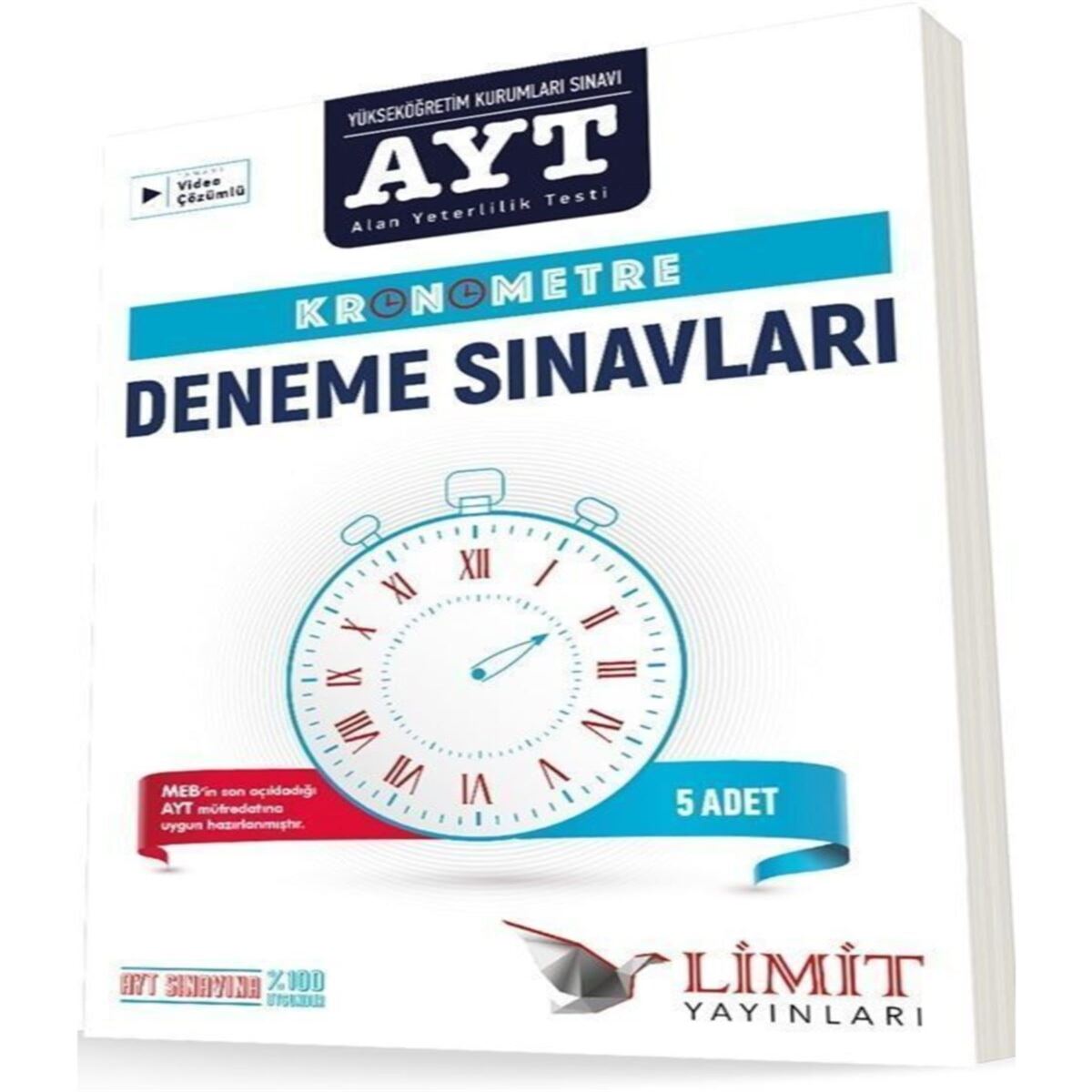 LİMİT DENEME KRONOMETRE 5 Lİ AYT İADESİZ 1