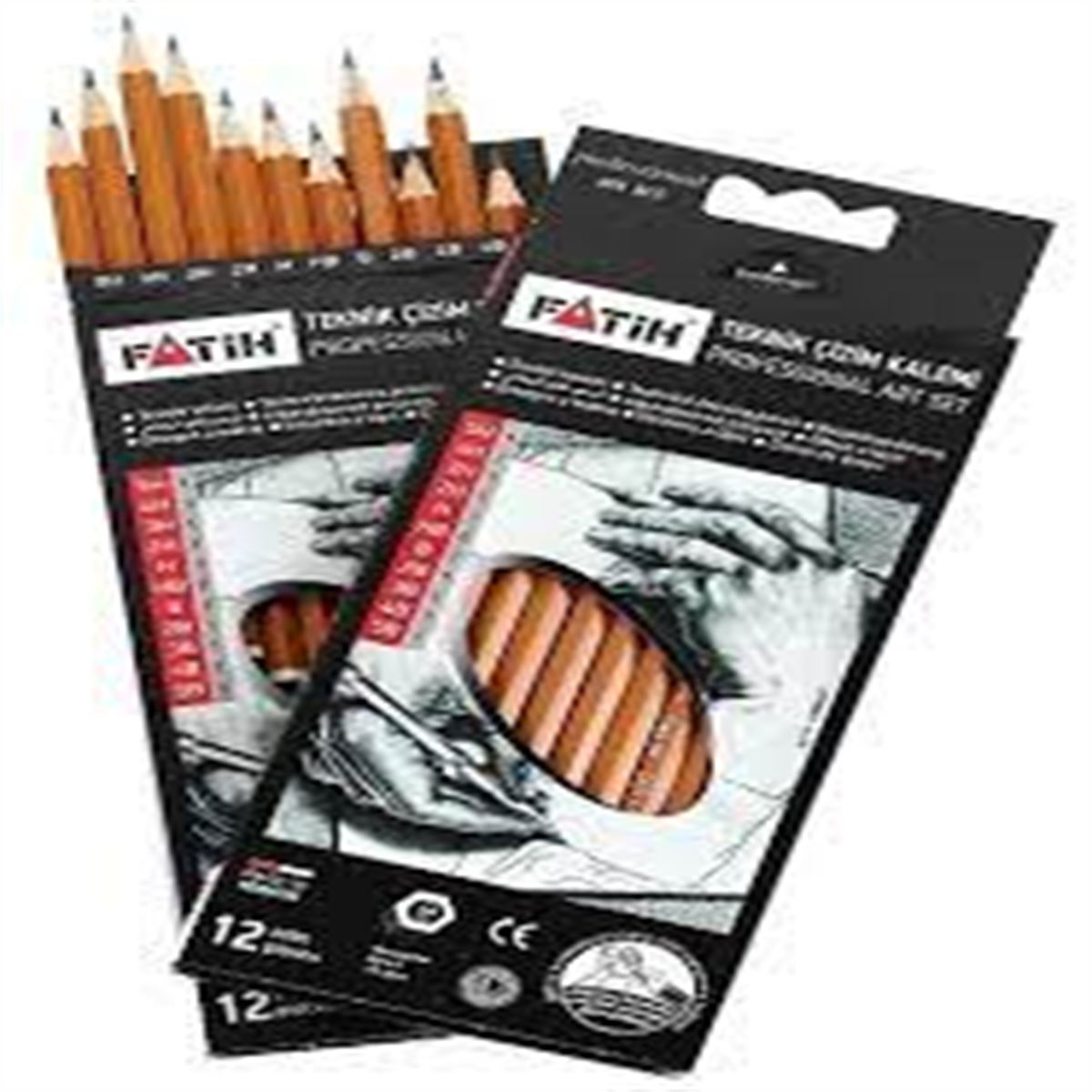 FATİH DERECELİ KALEM PROFESYONEL SET 15095 1