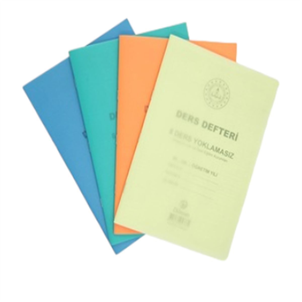 DİLMAN DERS DEFTERİ 5378 PP KAPAK 8 DERSLİK YOKLAMASIZ 22x31 1
