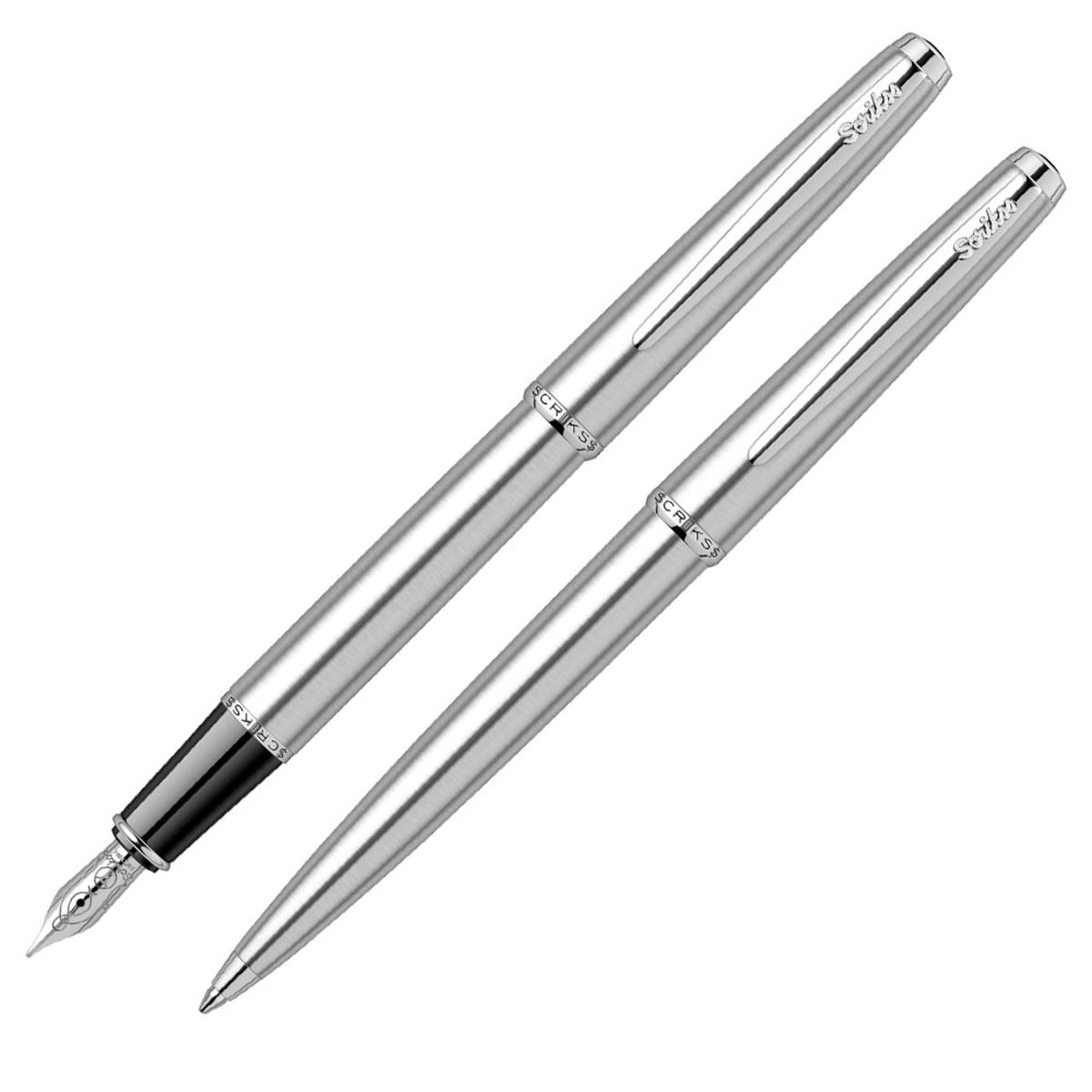 SCRİKSS TÜKENMEZ & DOLMA KALEM KROM 78M 1