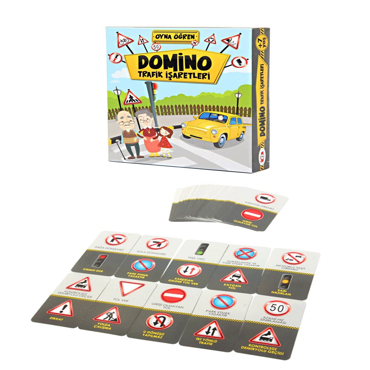 CANEM DOMİNO TAŞI KDT8259 TRAFİK İŞARETLİ KUTULU 1