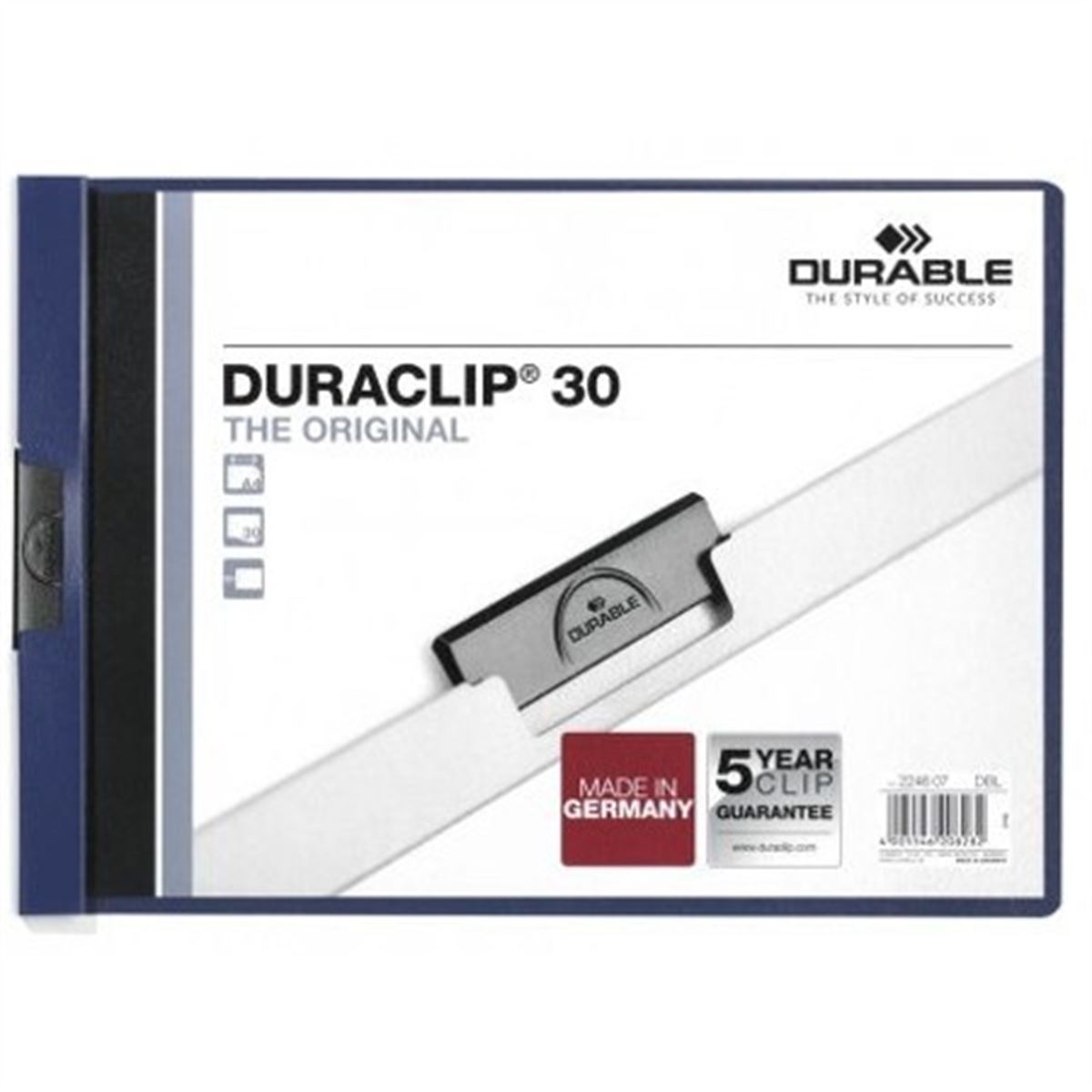 UMUR DURABLE DOSYA DURACLIP SIKIŞTIRMALI A4 YATAY 30 2246 1