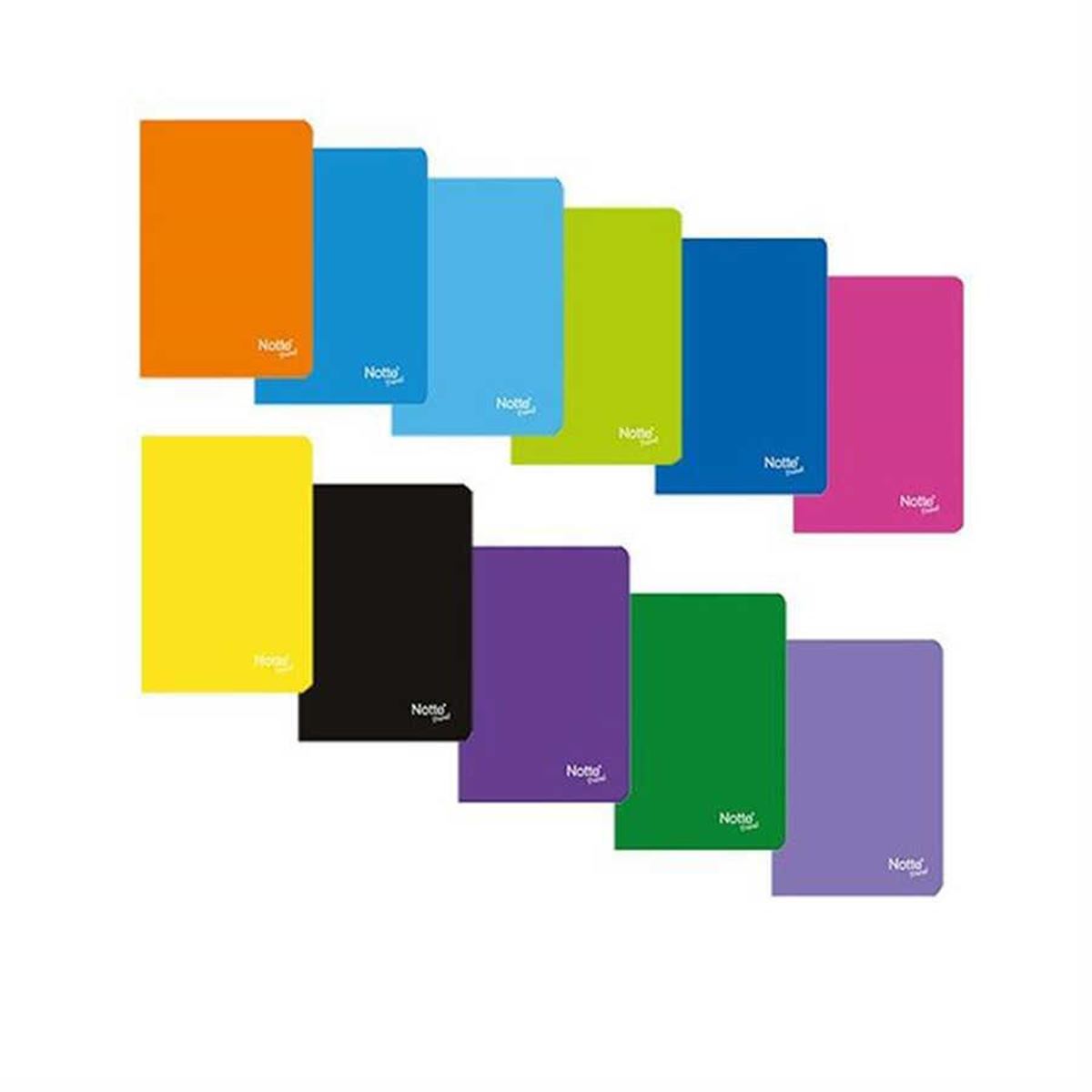 NOTTE A6 DİKİŞLİ PP KAPAK DEFTER 40 YP KARELİ 12-350 1