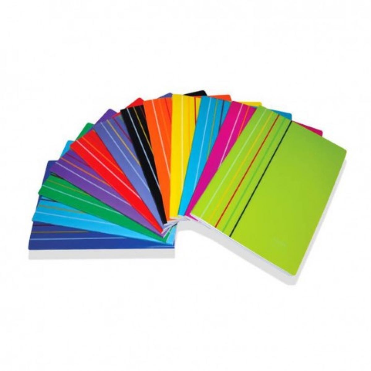 NOTTE DEFTER A4 DİKİŞLİ PP KAPAK EKO 100 YP KARELİ 6 LI 10-403 1