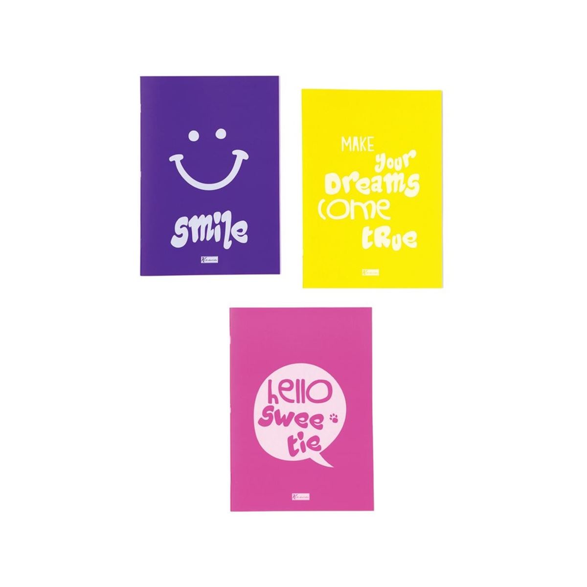 KESKİN SLOGAN DEFTER A4 DİKİŞLİ PLASTİK KAPAK 40 KARELİ 326702-99 1