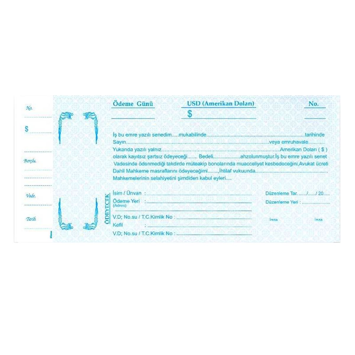 DİLMAN DOLAR SENEDİ 100 LÜ 2317 1