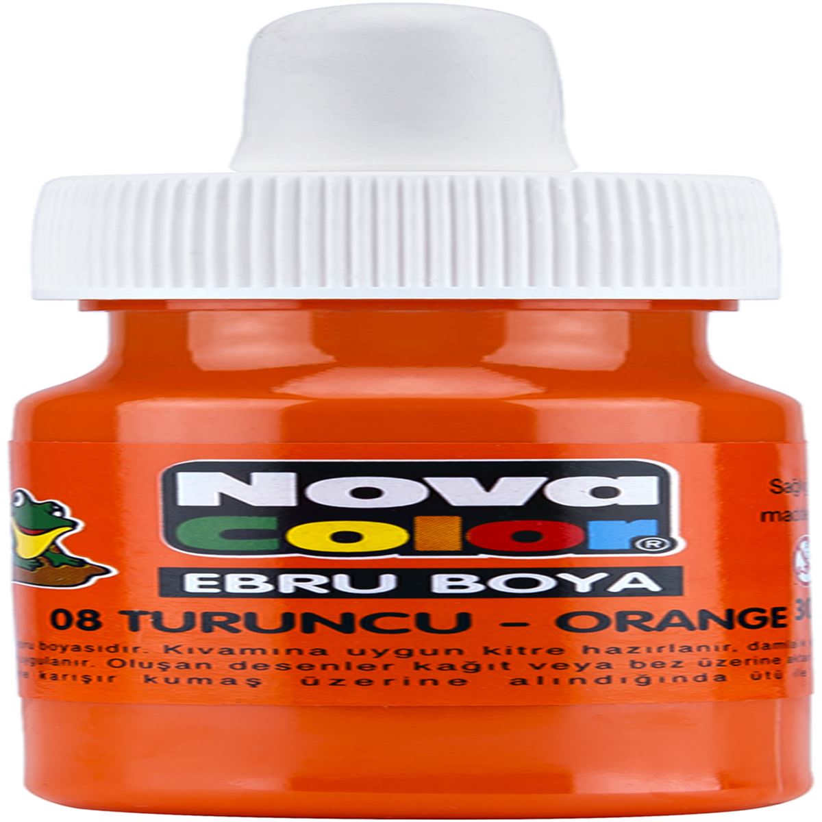 NOVA COLOR EBRU BOYASI ŞİŞE 30 ML. TURUNCU NC-247 1