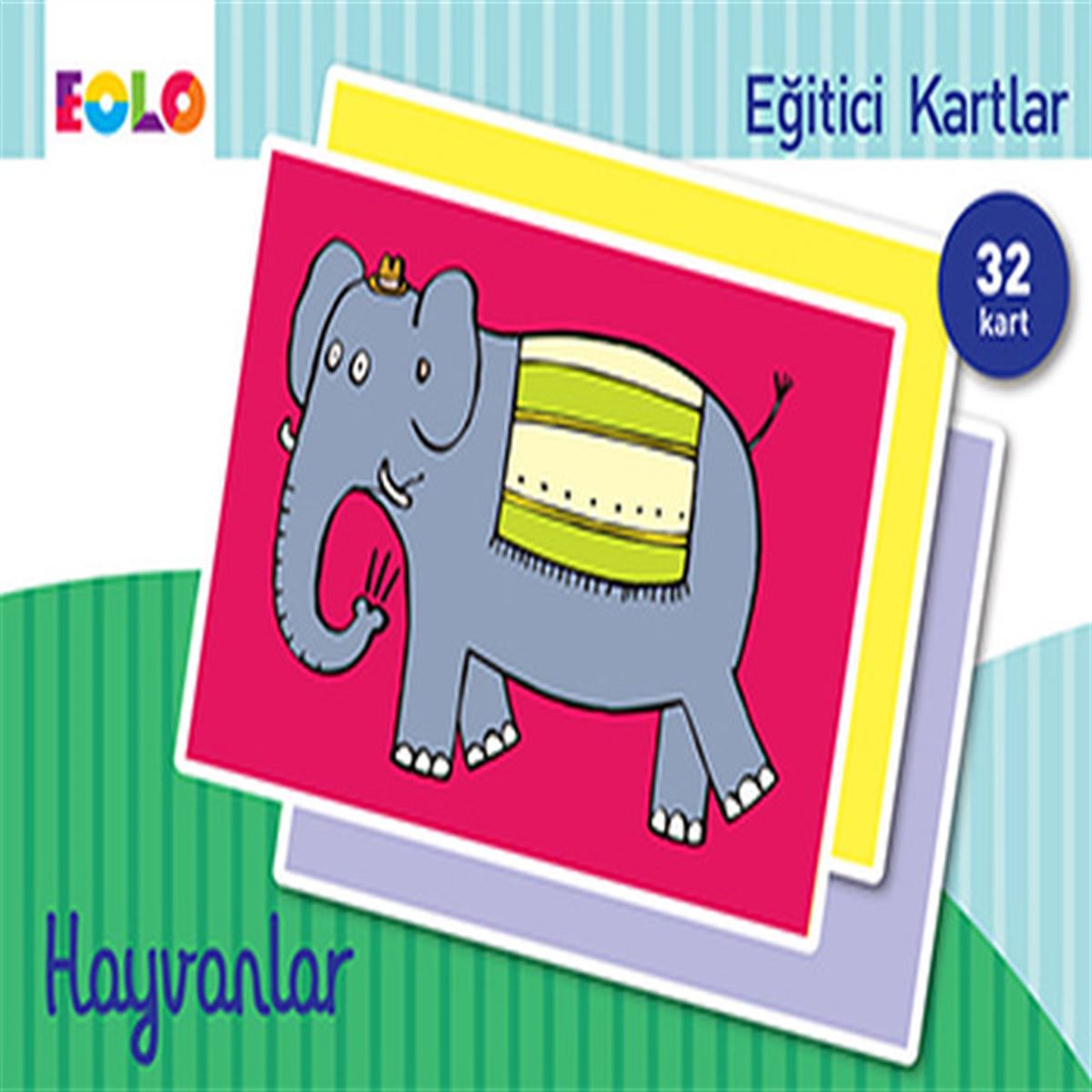 EOLO EĞİTİCİ KARTLAR - HAYVANLAR 1
