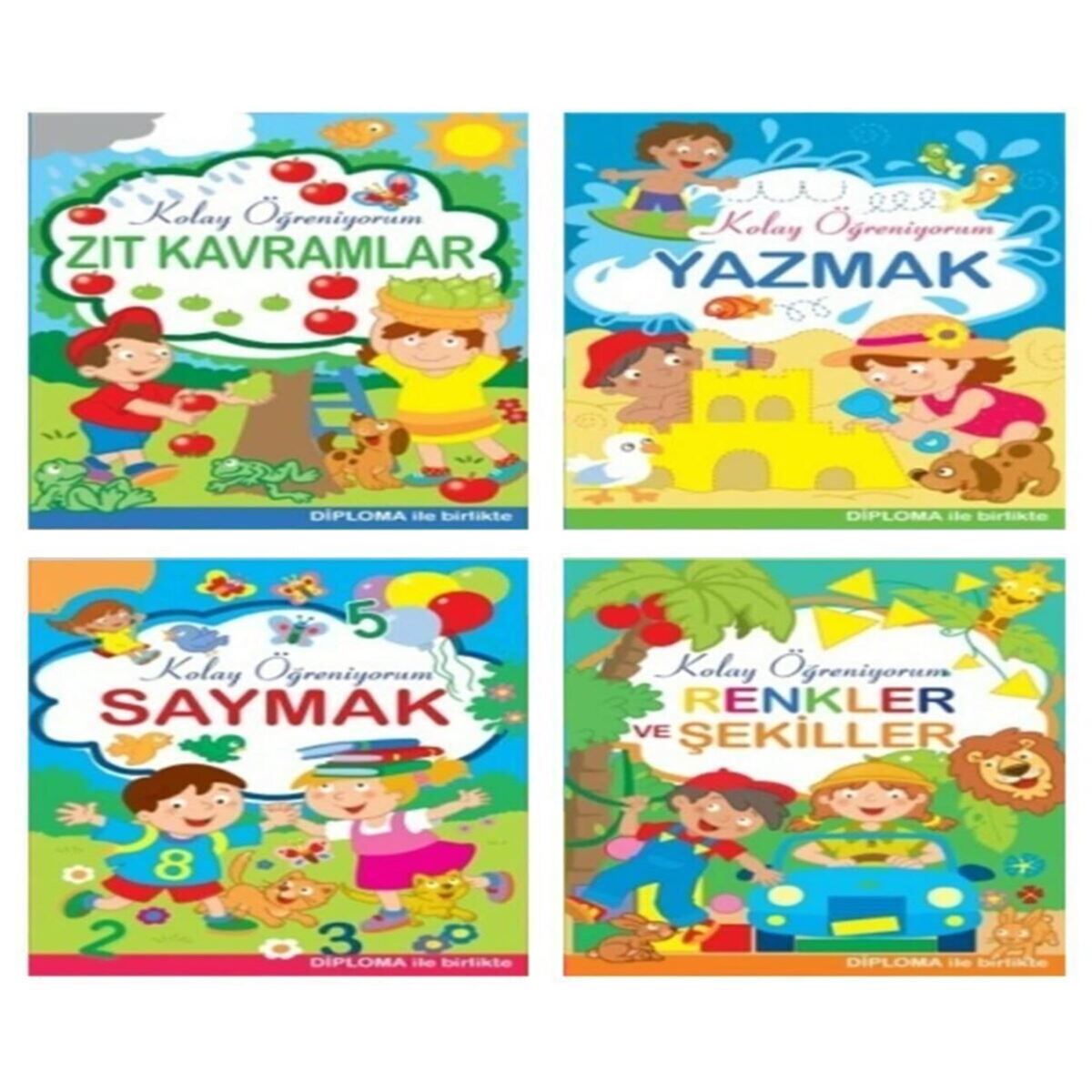 PARILTI EĞİTİM KİTABI KOLAY ÖĞRENİYORUM 8 Lİ 1