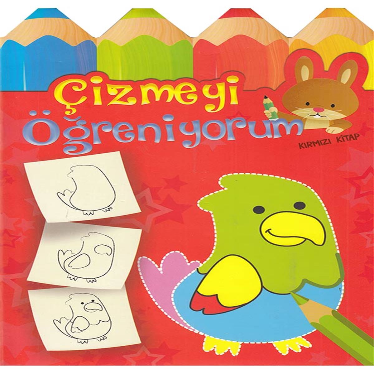 PARILTI EĞİTİM KİTABI ÇİZMEYİ ÖĞRENİYORUM 8 Lİ 1