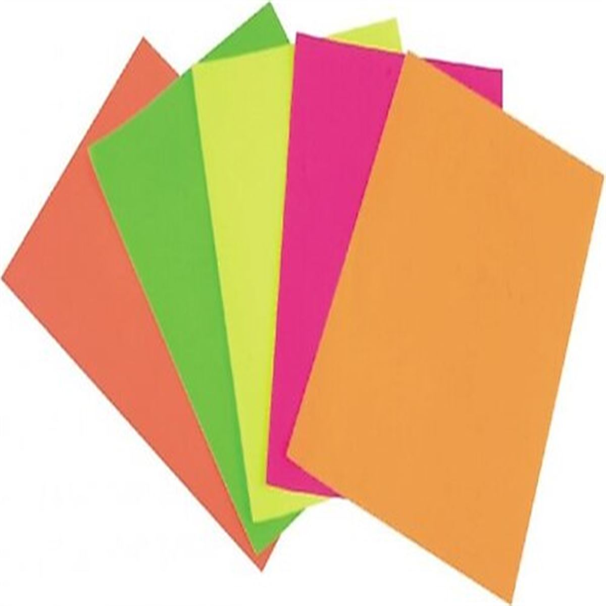 LİNO EL İŞİ KAĞIDI FOSFORLU 20x30 5 RENK 10LU PP-016 1