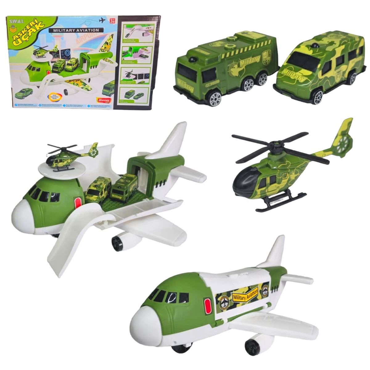 HEROES TOYS ERN-2007 UÇAK ASKER SETİ 1